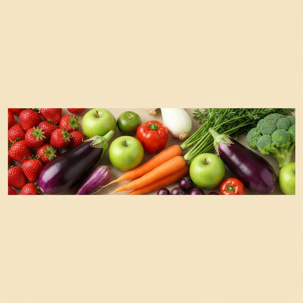 Estilo de vida saludable con alimentos frescos